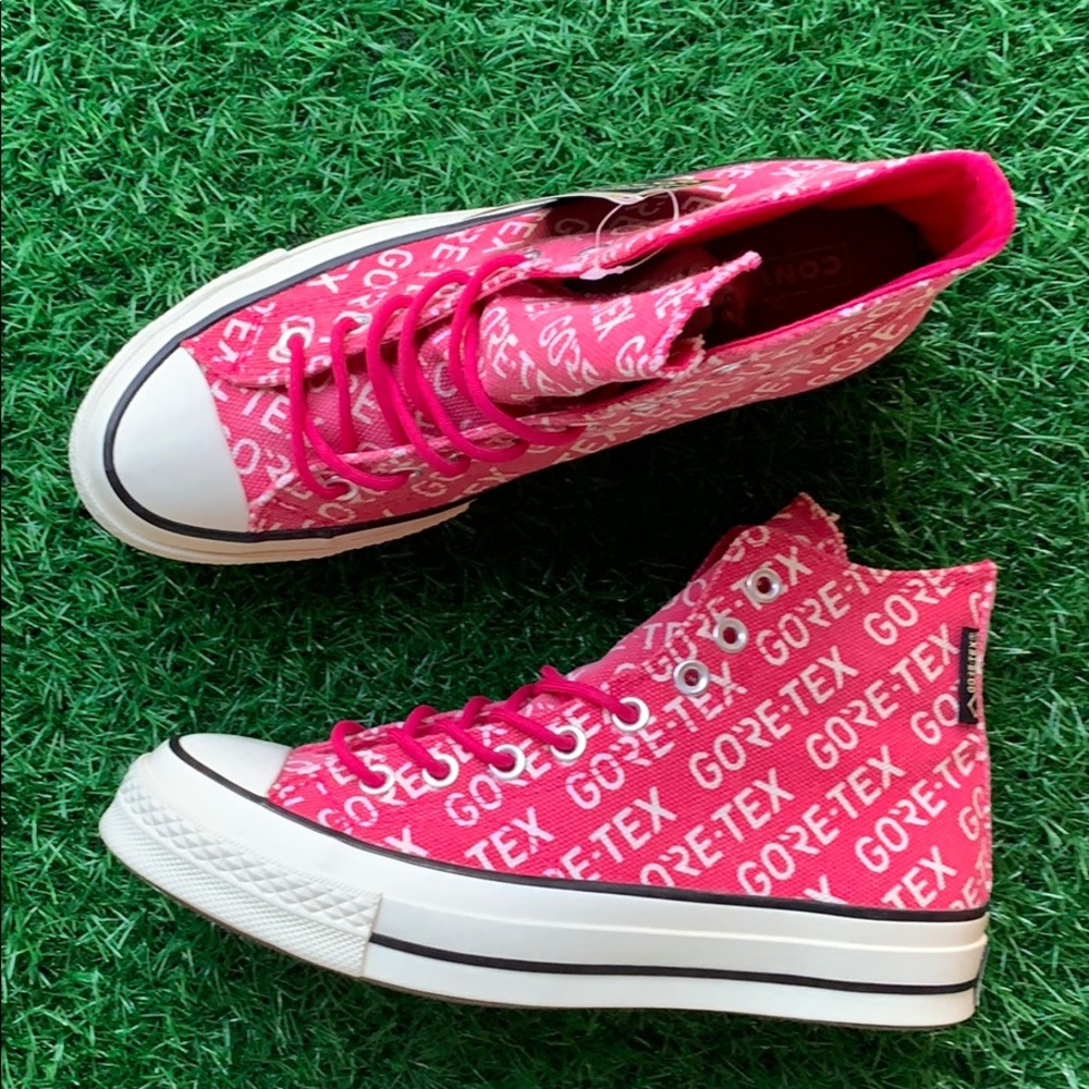 CONVERSE CHUCK 70 HI PINK POP/EGRET/BROWN Men’s - Picture 14 of 16